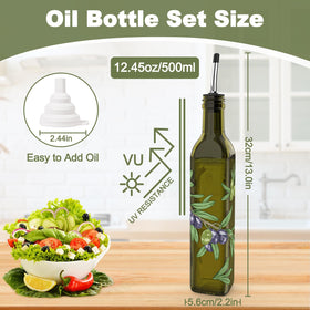 Coolmi oil dispenser set on the kitchen counter for daily use