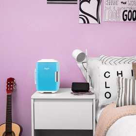 Cooluli 4L beverage cooler chills cans at home or in the office.