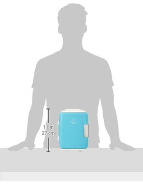 Cooluli 4L in a dorm room stores beverages and lunches for easy access.