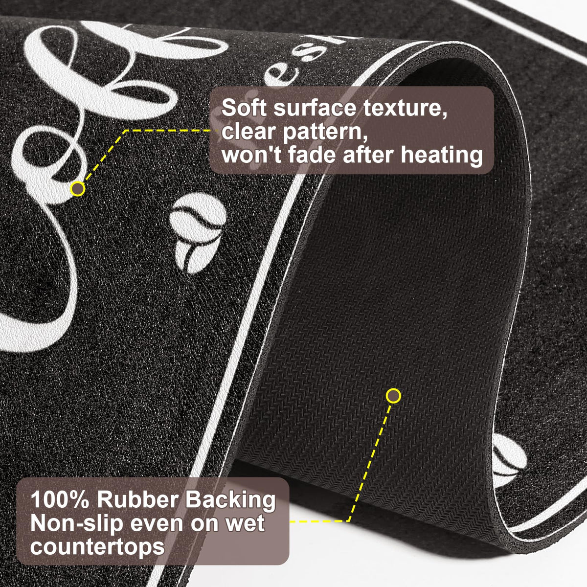 CooRug pet feeding mat helps keep feeding areas tidy and protected