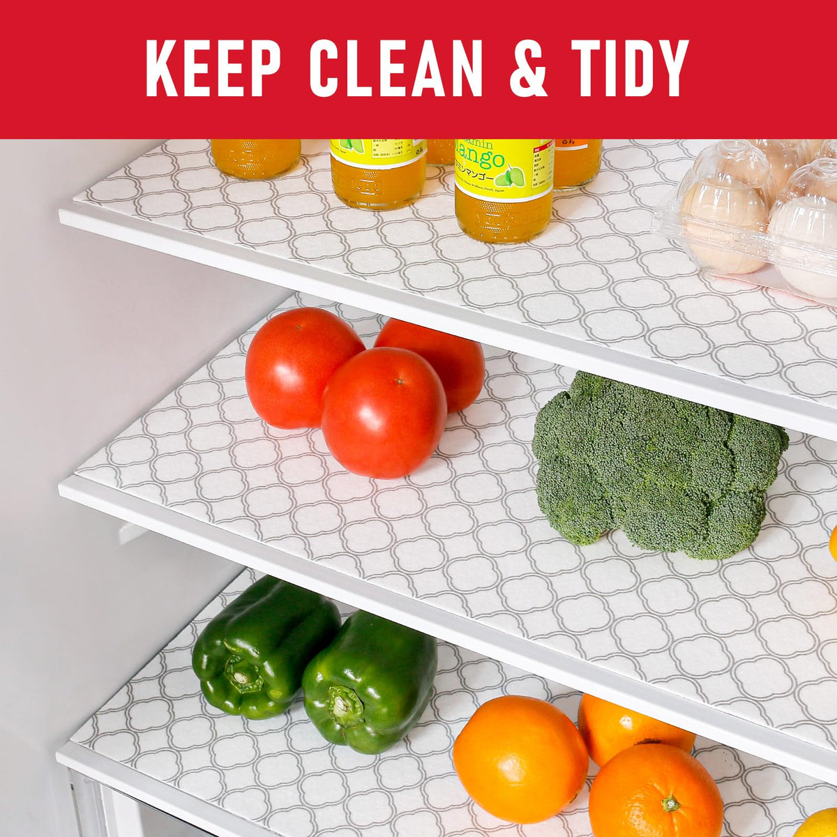 Cooyes absorbs moisture to help fruits and vegetables stay fresh.