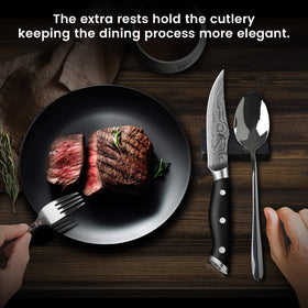 CoquusAid stainless-steel construction promises durability and rust resistance during meals.