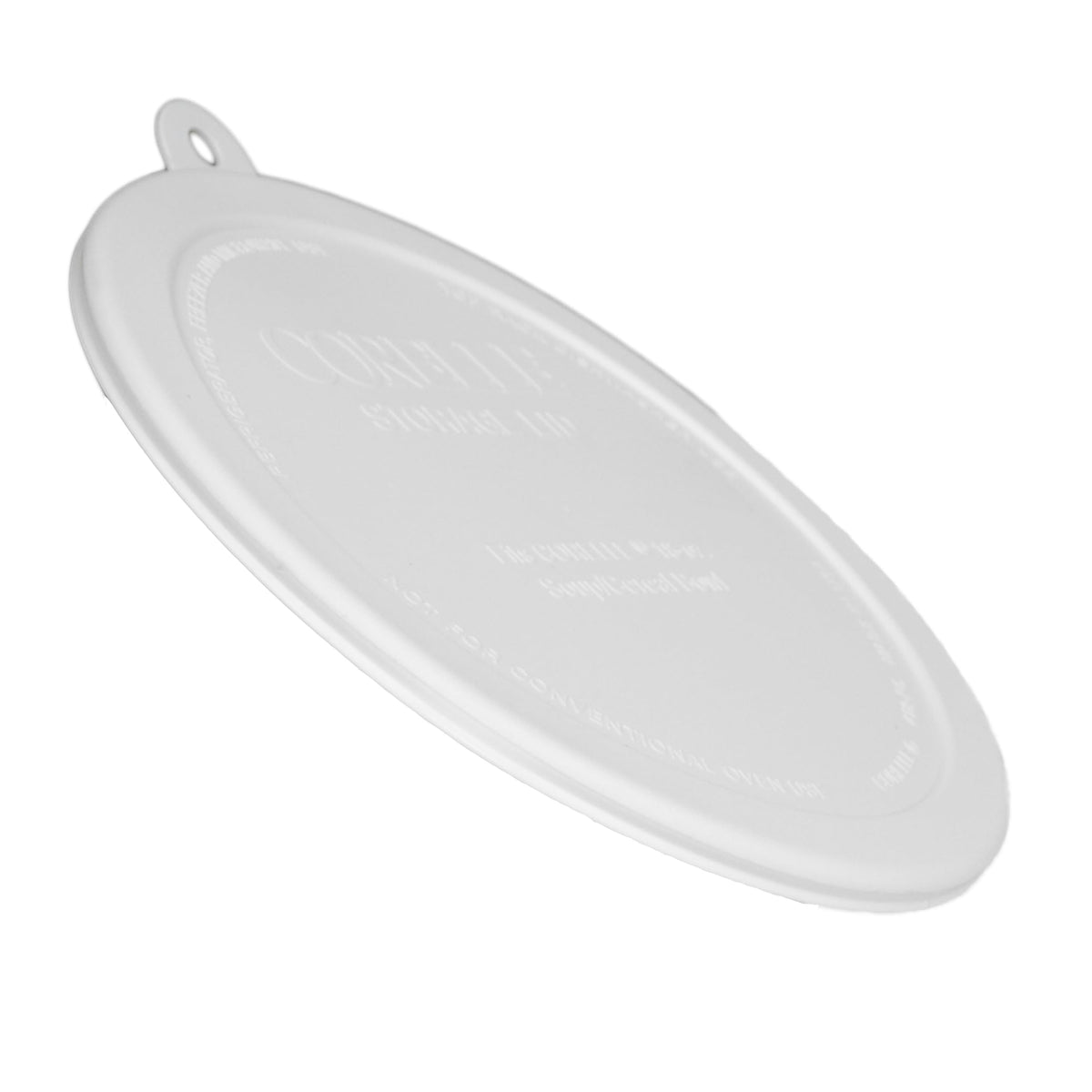 Corelle 418-PC lid fits microwave-safe bowls and is top-rack dishwasher friendly.