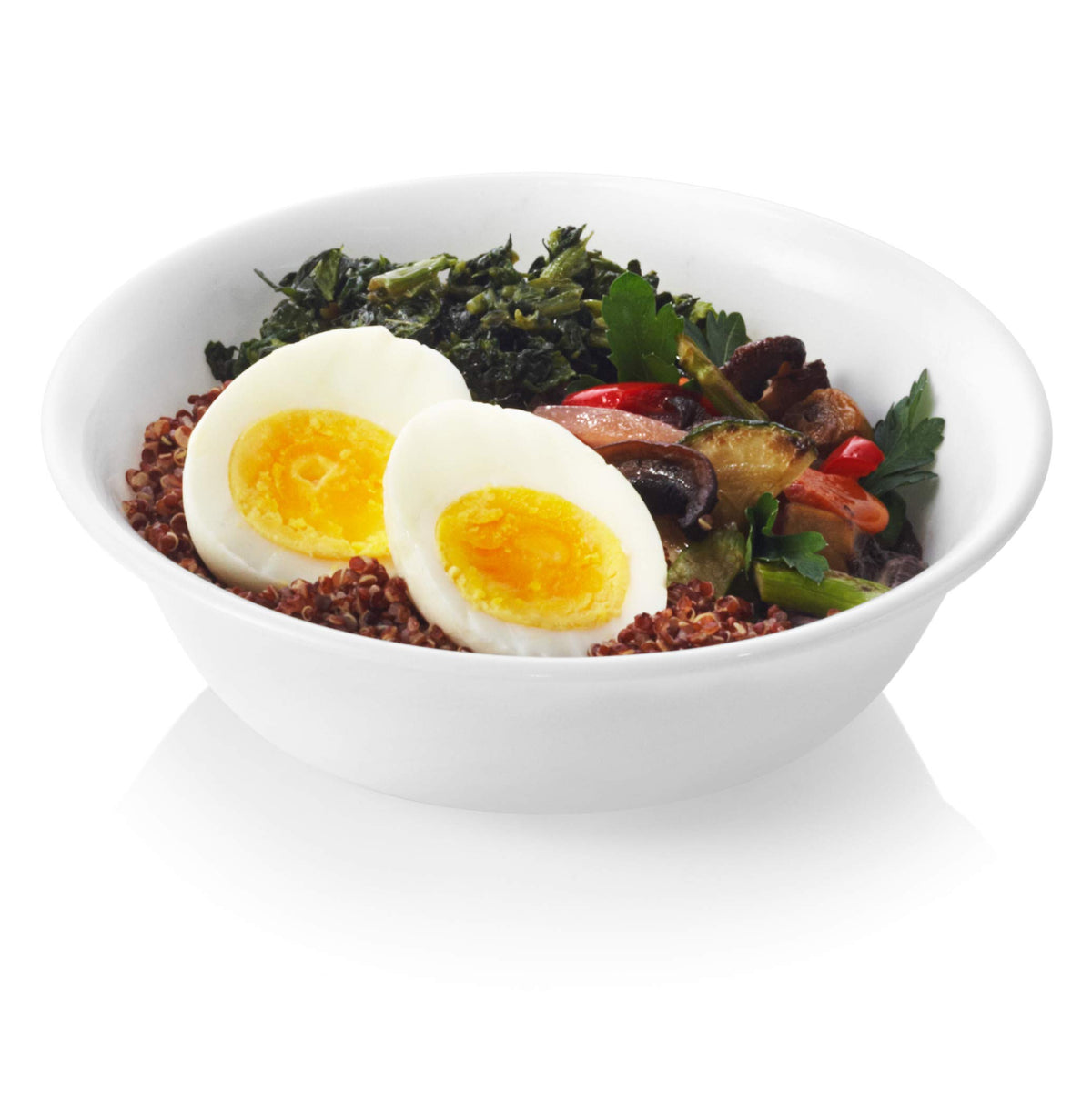 Corelle Vitrelle microwave-safe plates ready for reheating