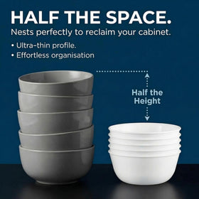 Corelle Vitrelle minimalist table setting enhances modern dining ambience.
