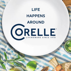 Preheating leftovers safely in oven with Corelle Vitrelle plates