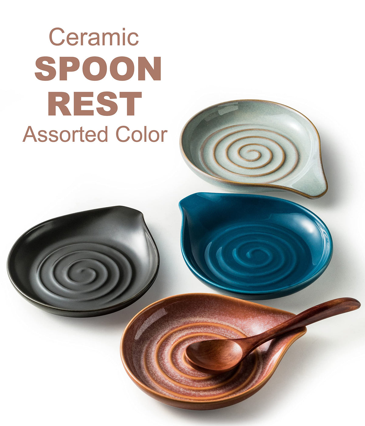 Cormomu dishwasher-safe spoon rest simplifies cleanup after meals