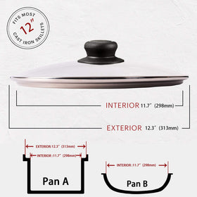 CORYTAO tempered-glass lid close-up showing durable, shatter-resistant design