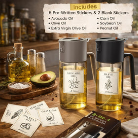Costop Professional BPA-free glass bottle for safe kitchen use