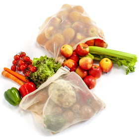Cottify color-coded tare-weight labels help organize vegetables and fruits