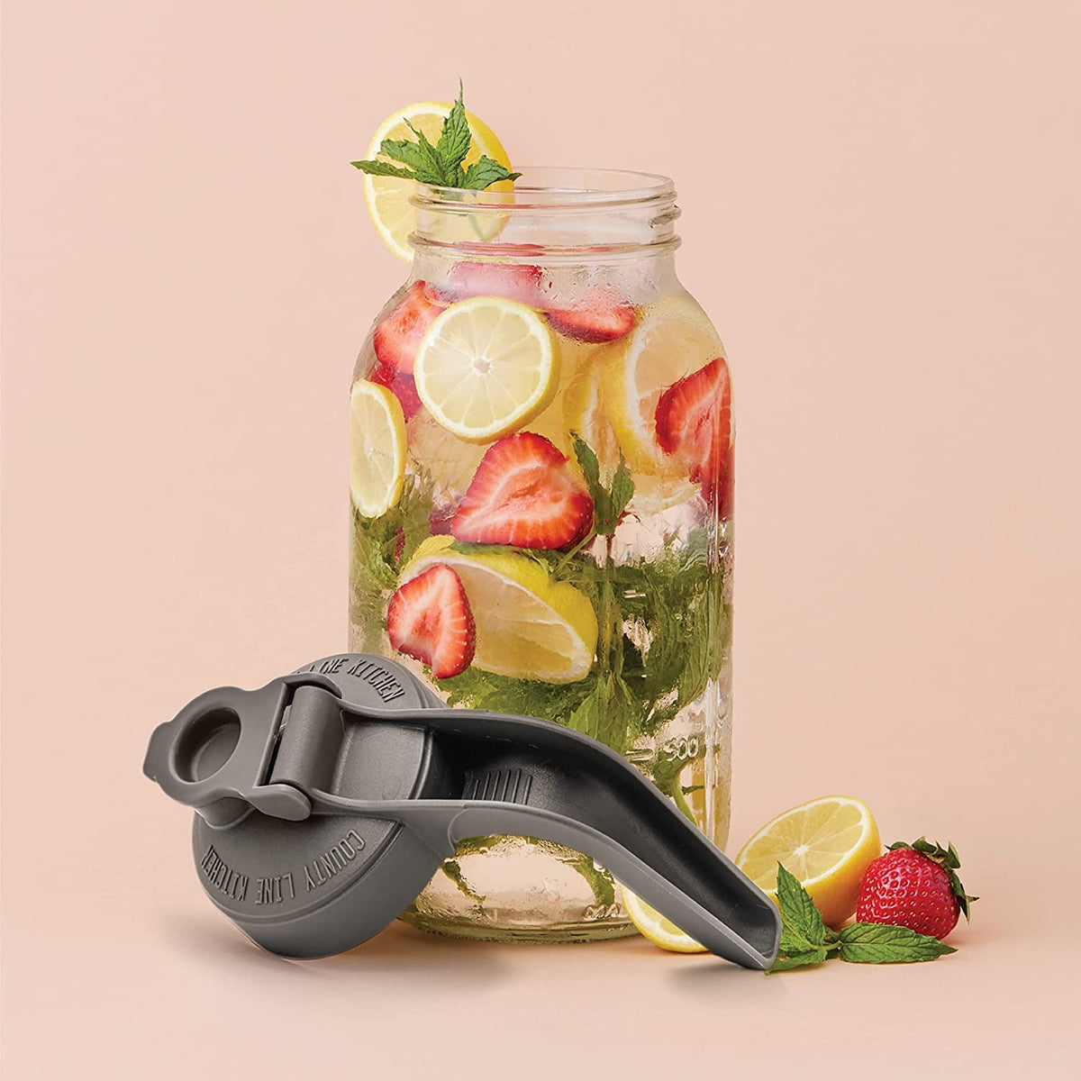 County Line Kitchen multi-use jar great for cold brew, iced tea, and milk