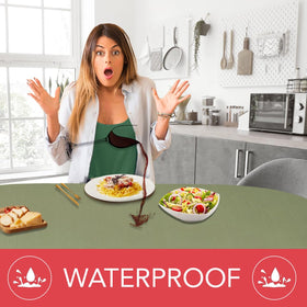 Covers For The Home waterproof vinyl guards against spills