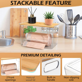 COZYCRAZE anti-slip base maintains stability during bag dispensing.