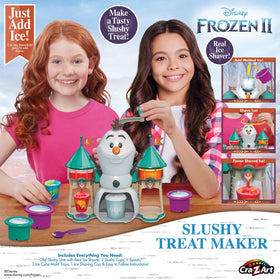 Cra-Z-Art Olaf slushy shaver for authentic shaved ice textures