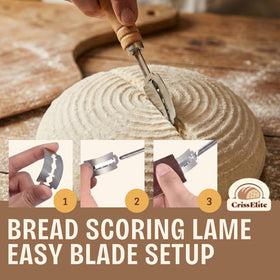 CRISS ELITE metal cutter for clean loaf edges