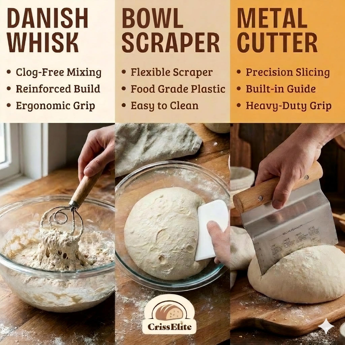 CRISS ELITE replaceable bread lame for precise scoring