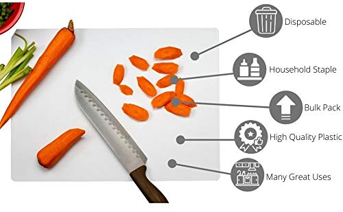 Crown Display 50-count disposable-cutting-sheets offer quick cleanup and reduced cross-contamination risk