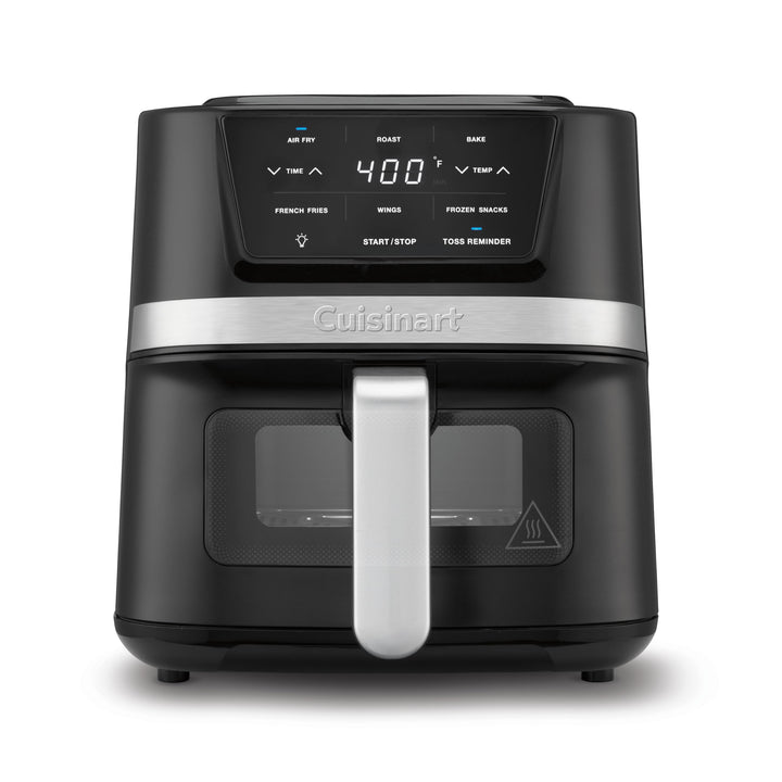 Cuisinart Air Fryer AIR-80 compact front view showing stainless steel body for a modern kitchen