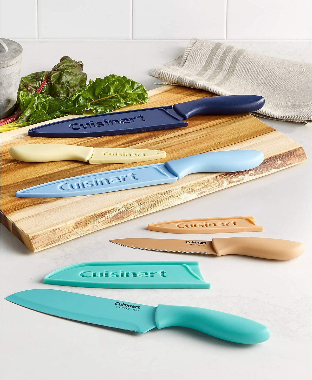 Cuisinart C55-10PCERM blade guards protecting blades during storage