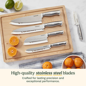 Cuisinart Classic ColorCore 6-inch serrated utility knife for clean slicing