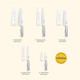 Cuisinart Classic ColorCore blade guards for safe storage and edge protection