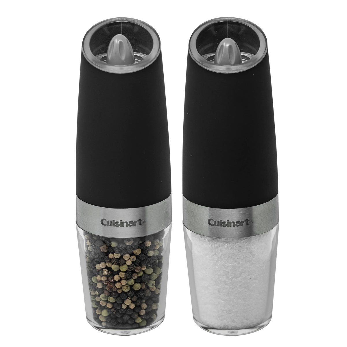 Cuisinart CSS-2424 night grilling setup with gravity grinder.