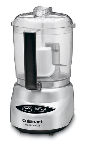 Cuisinart Mini Prep Plus dishwasher-safe bowl and lid for easy cleanup