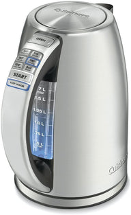 Cuisinart PerfecTemp 1.7L Electric Kettle — 6 Presets, 1500W, 30-Min Keep Warm (CPK-17P1)