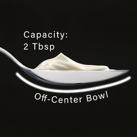 CURISEW 304 stainless steel Kunz spoon ensures durability and heat resistance.