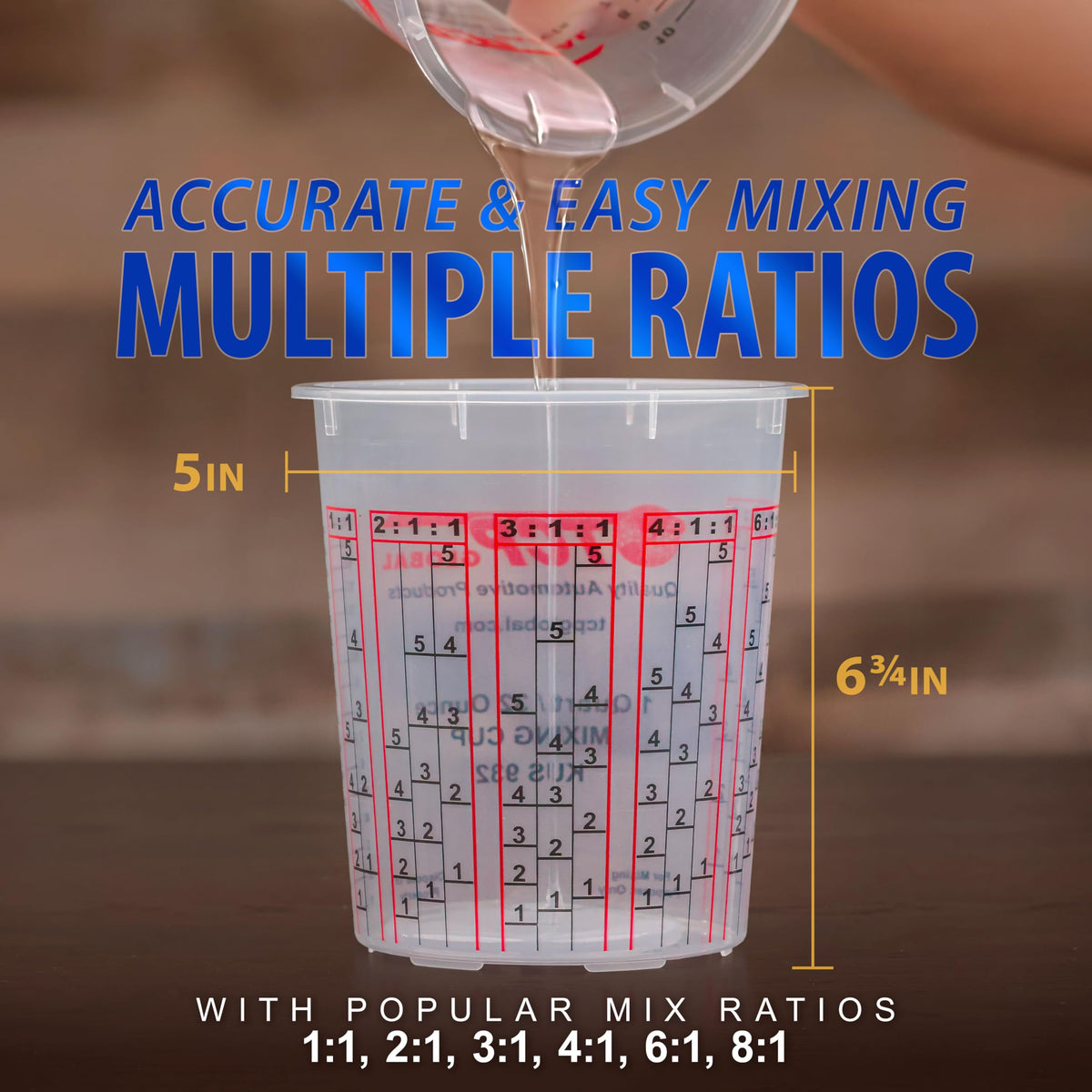 Custom Shop epoxy ratio scales ensure precise resin mixing
