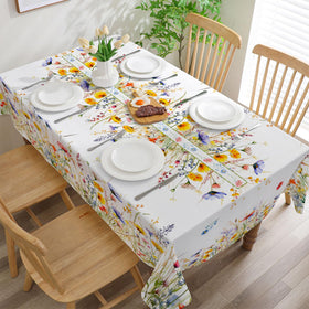 Cusugbaso tablecloth suited for 8-10 seat dining sets.