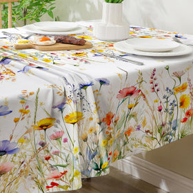 Cusugbaso tablecloth on dining setup promotes elegant family meals.