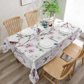 Cusugbaso bird-floral design enhances home dining and party ambiance.