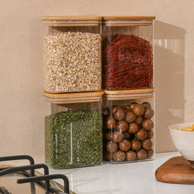 D2scrma space saving canisters fit tall cabinets and narrow shelves