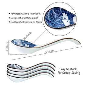 DAHO GOMSU ramen spoon with long handle for comfortable use