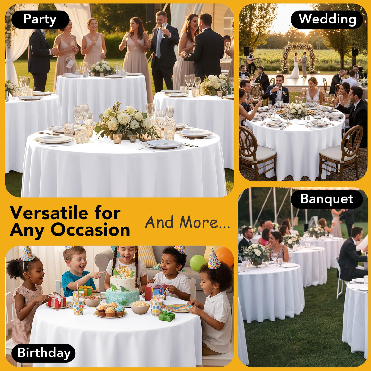 Dailyset 6-pack packaging image highlights value for events