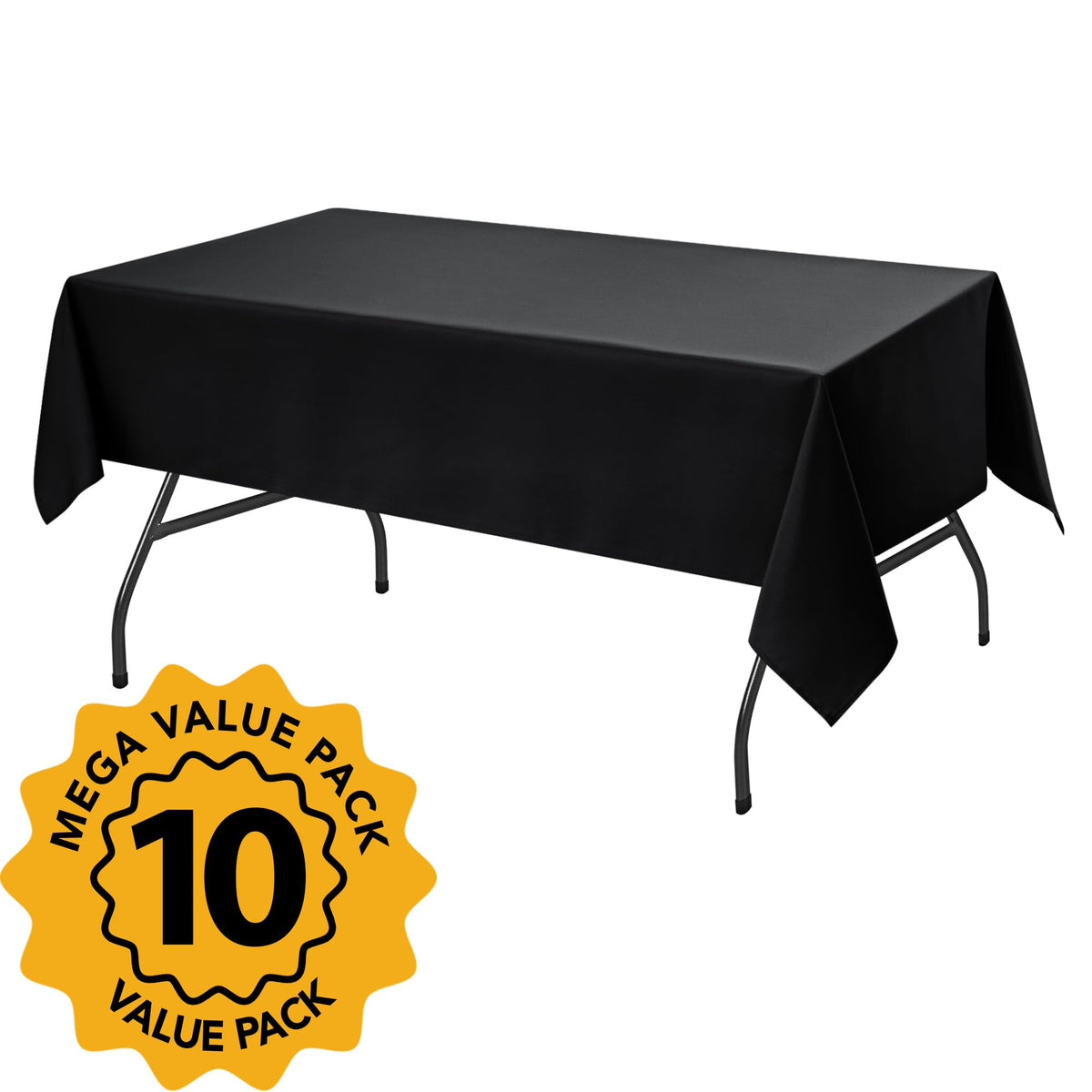 Close-up of stain-resistant polyester fabric on a DailySet tablecloth
