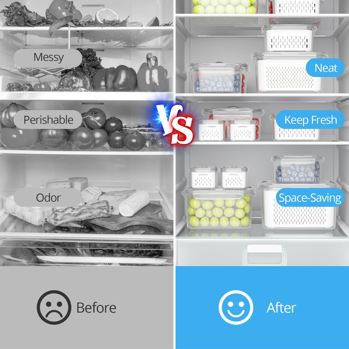 Damynuo dishwasher-safe fridge containers simplify cleaning and reuse