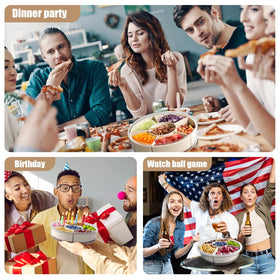 DAOTENGQL taco Tuesday movie night essential for easy snack organization.