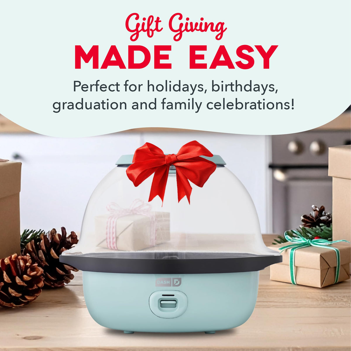 Hot oil operation of the Dash SmartStore popcorn maker for quick batches