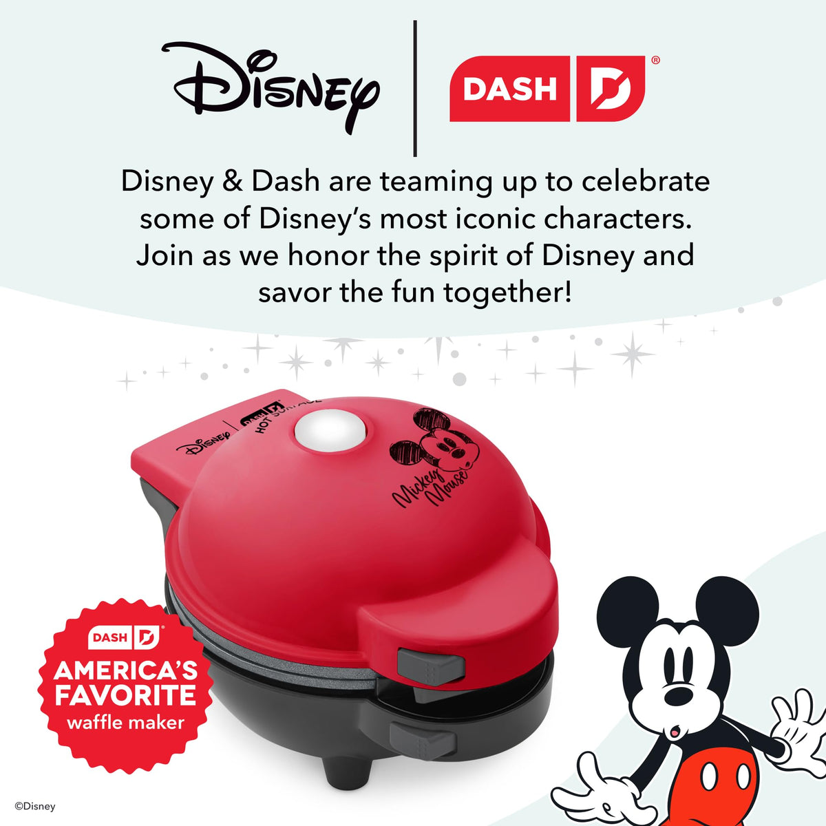 Dash swappable plates enable sweet or savory waffle creativity.