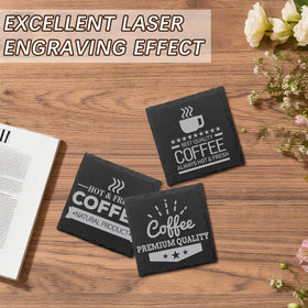 DASSNANE slate coaster perfect for bars and party settings.