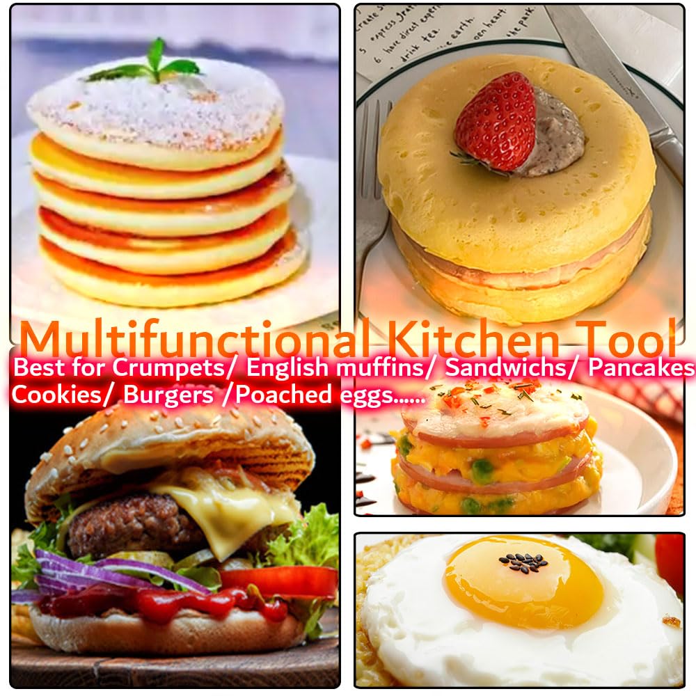 DATANYA multiuse rings help with portion control during baking