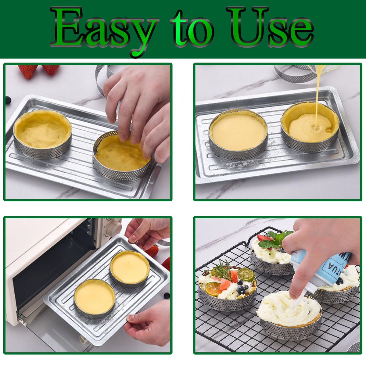 Datanya venting holes design provides uniform airflow and crust color.