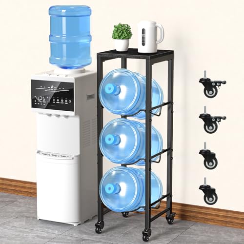 Dataroad Selead 5gal bottle holder front view, sturdy steel frame for reliable storage