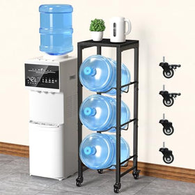 Dataroad Selead 5gal bottle holder front view, sturdy steel frame for reliable storage