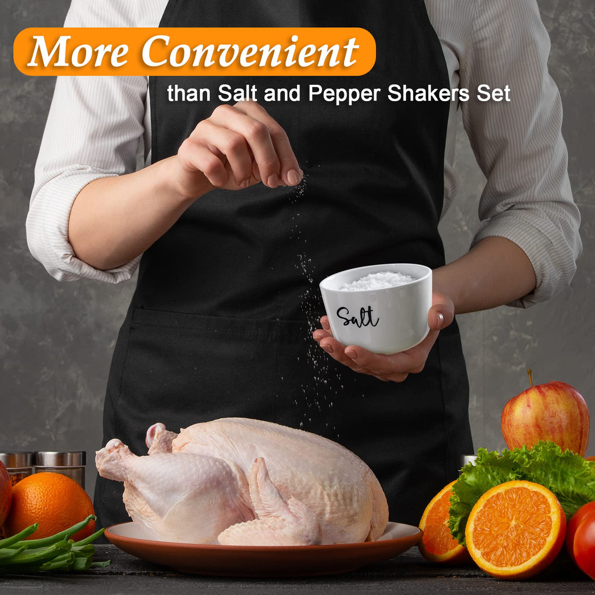 DAYYET modern country design enhances kitchen countertop decor.