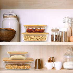 DE borosilicate glass is oven-safe and fridge-friendly for versatile use.