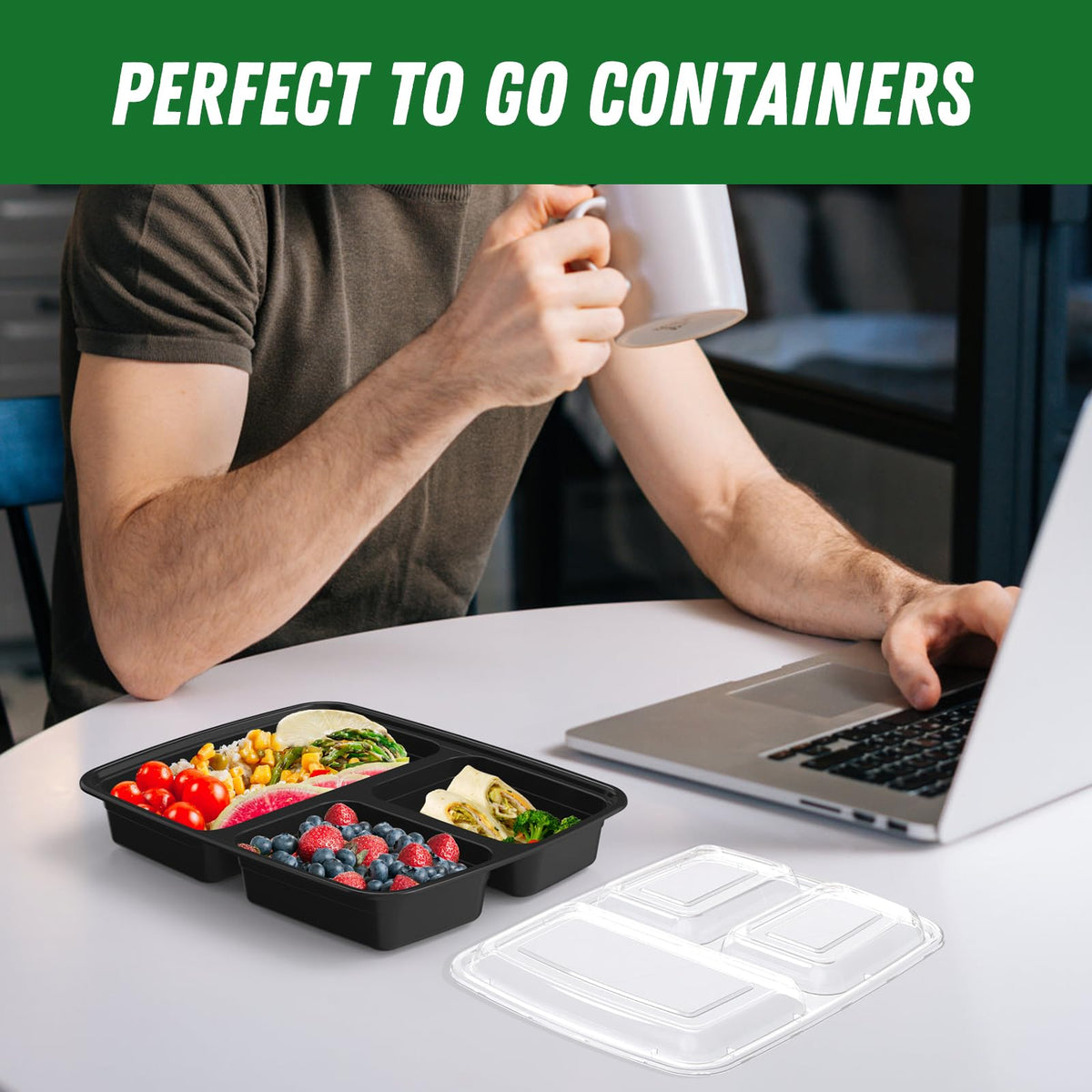 Dealusy 32 oz capacity supports portion-controlled lunches.