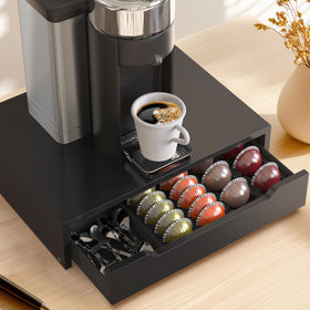 Deco Brothers Vertuoline drawer blends with modern kitchen counters